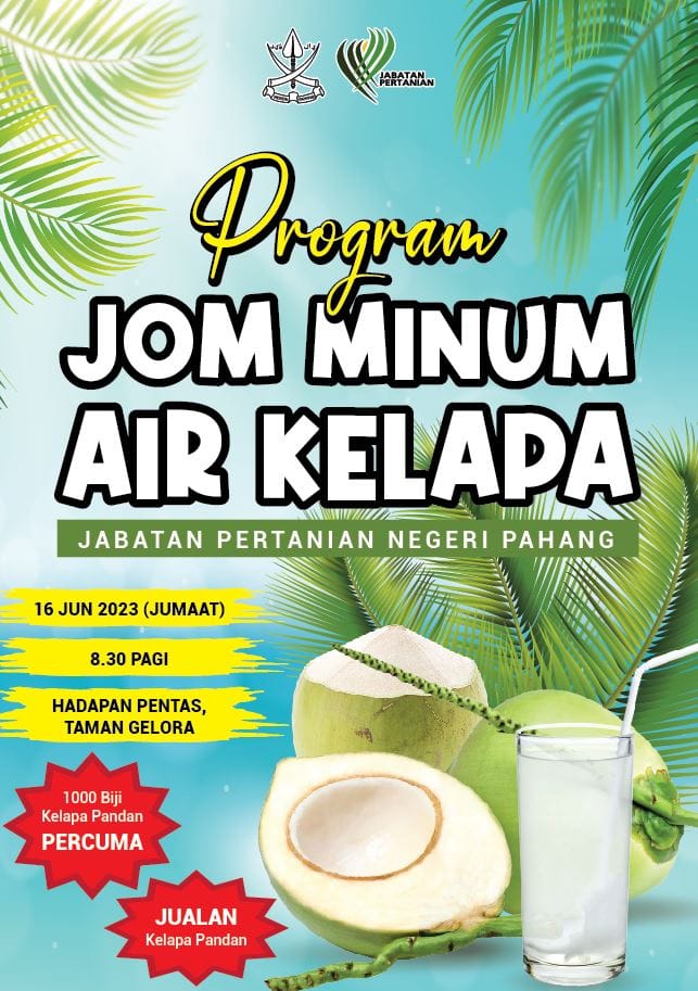 JOM MINUM AIR KELAPA