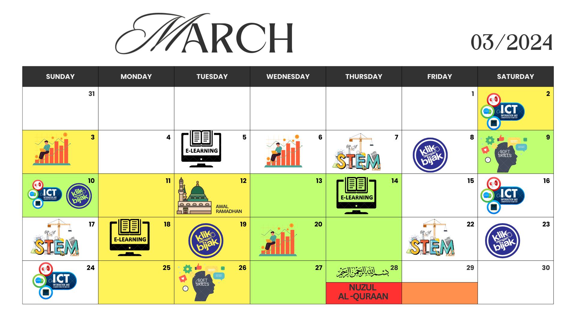 JADUAL AKTIVITI MAC 2024