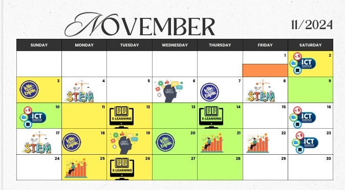 JADUAL AKTIVITI NOVEMBER